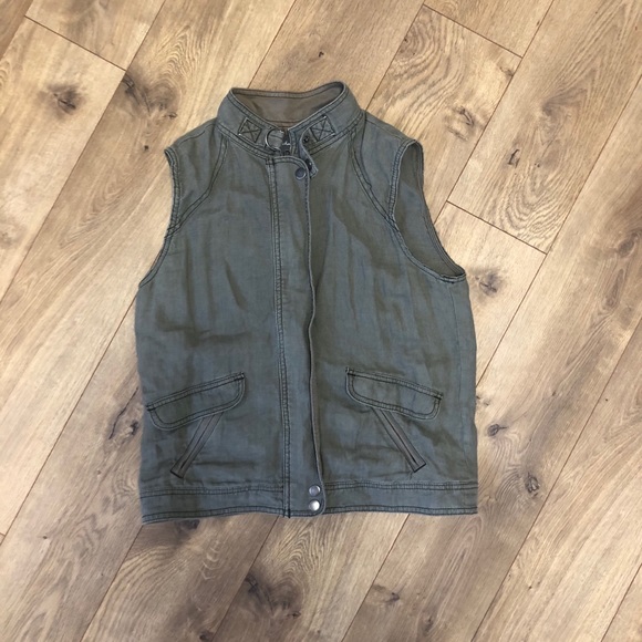 Michael Stars Utility Vest - Picture 3 of 5